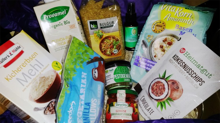 Vegan Box Inhalt Mai2016