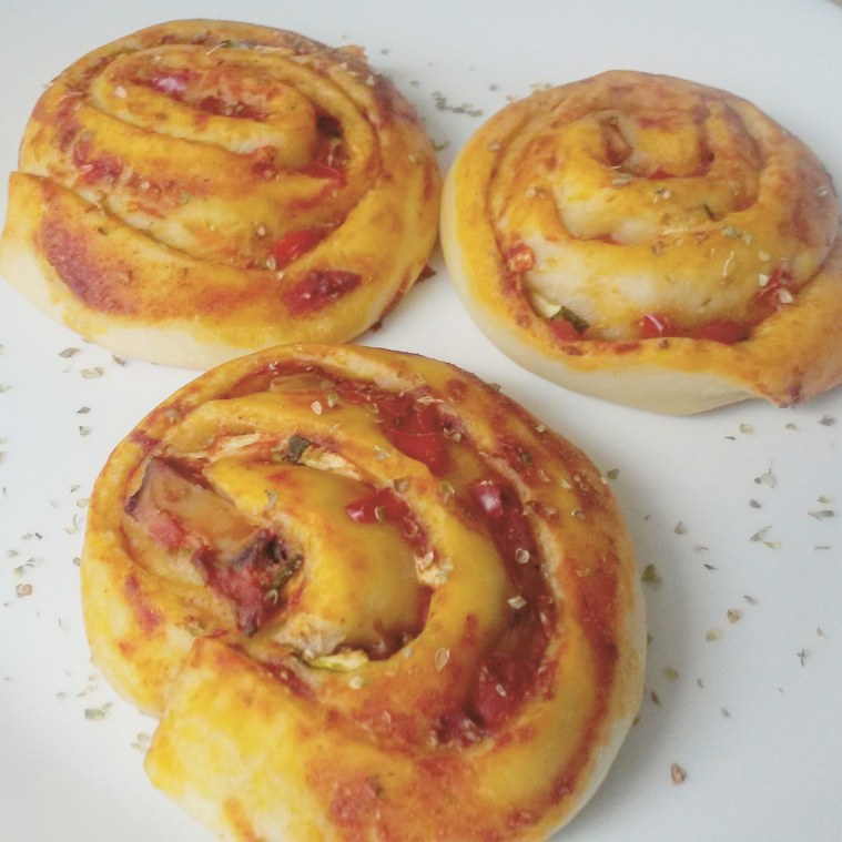 Pizzaschnecken vegan