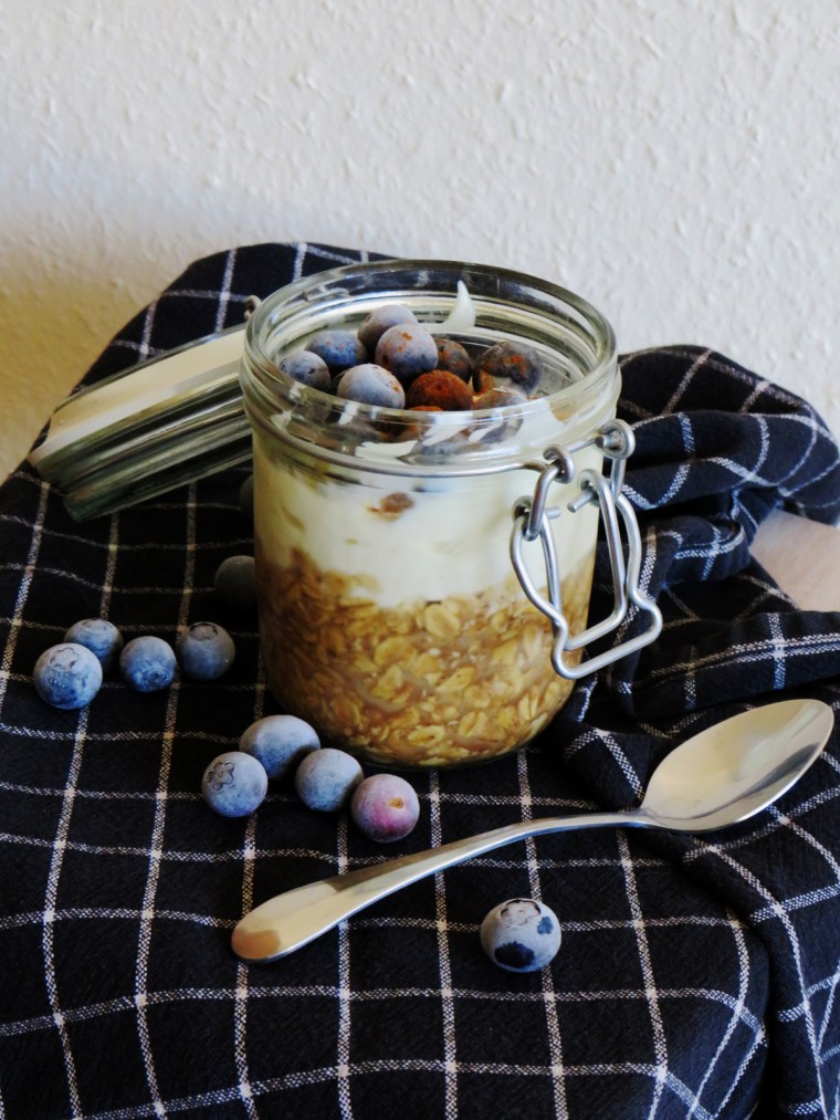 Coconut Coffee Overnight Oats
