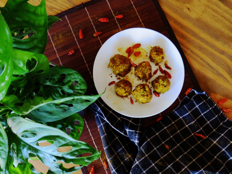 Falafel mit Kurkuma