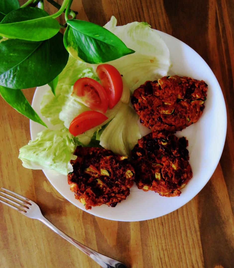 Vegane Kidneybohnen Bratlinge